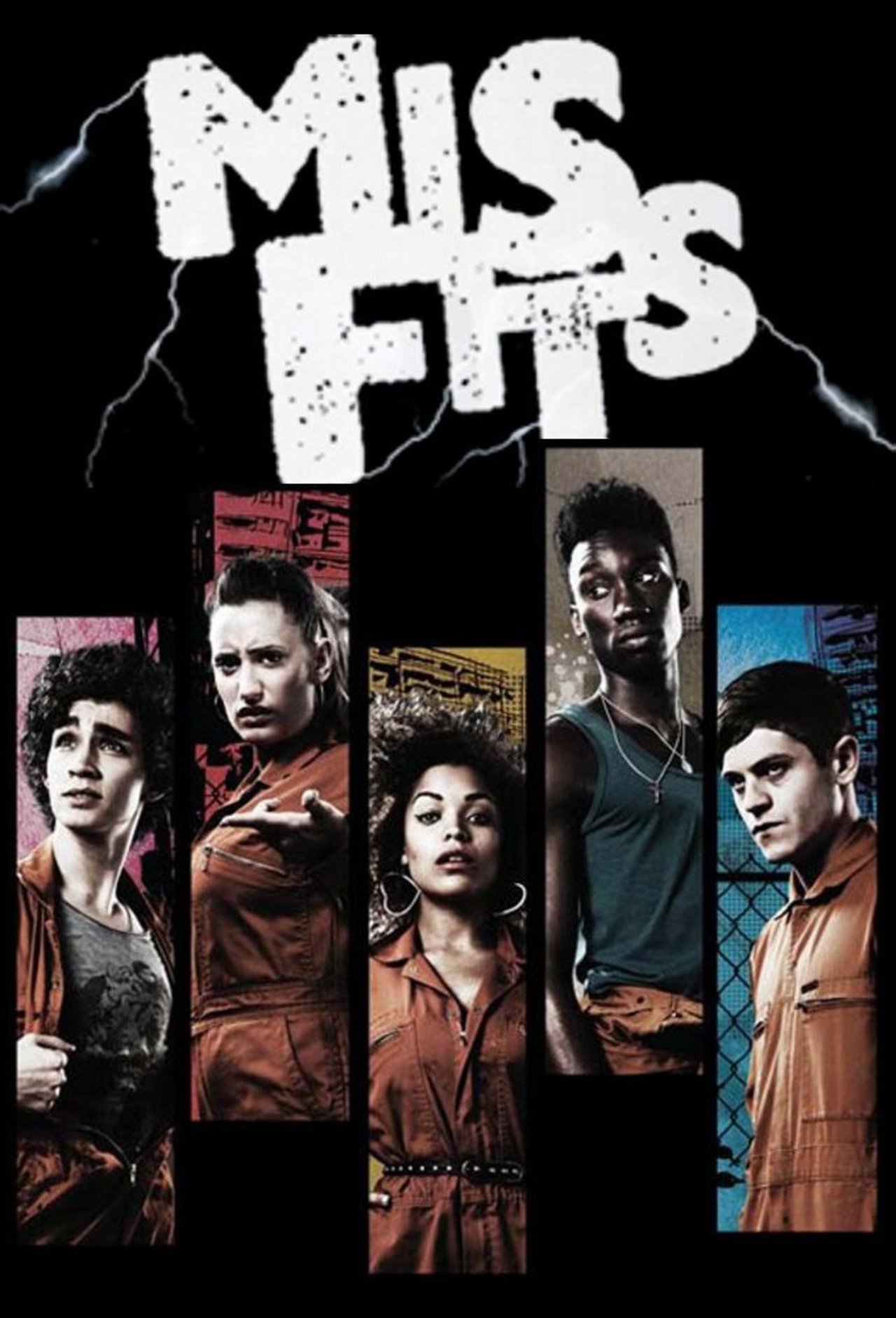 Misfits (série TV – 5 saisons)